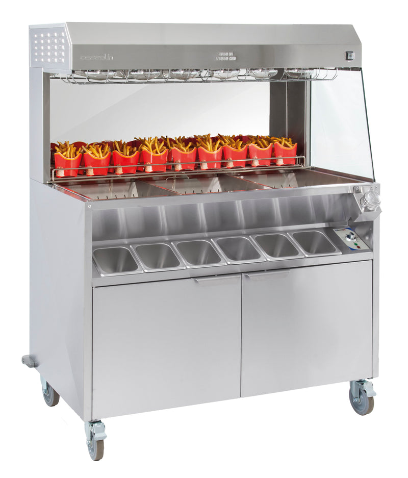 Poste de salage double chauffe 1200