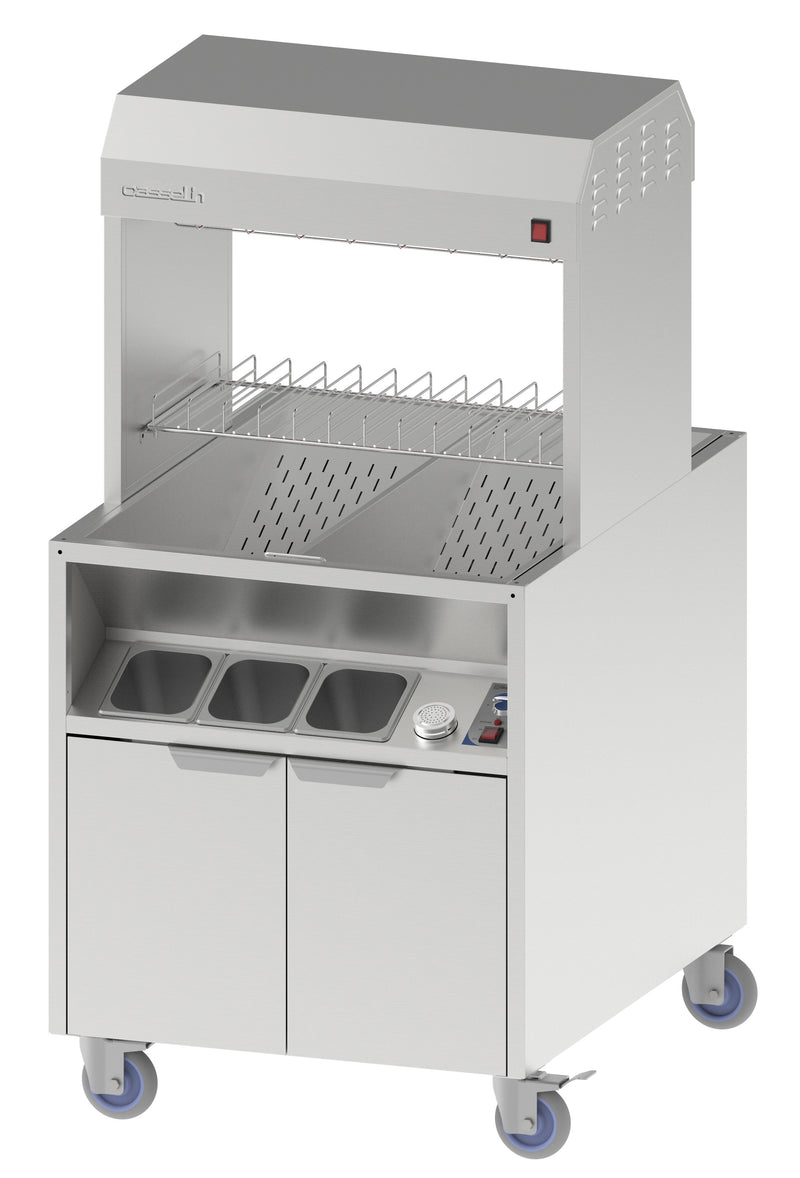 Poste de salage double chauffe traversant 800
