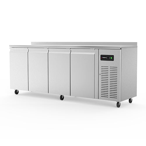 Desserte refrigeree positive 4p adossee prof 600 553l 4 grilles + 4 pg — Carat