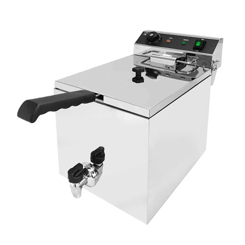 Friteuse electrique 1 cuve 10l dot: 1 panier/cuve — Carat