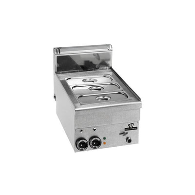 Bain-marie electrique 400 1xgn1/2 + 1xgn1/3 bacs gn non inclus — Technitalia essential