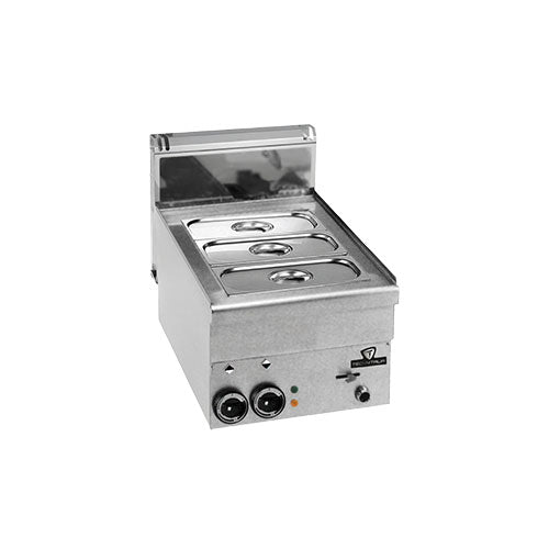 Bain-marie electrique 400 1xgn1/2 + 1xgn1/3 bacs gn non inclus — Technitalia essential