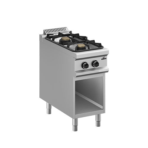 Rechaud a gaz 2 feux 1x11kw + 1x7kw — Technitalia essential
