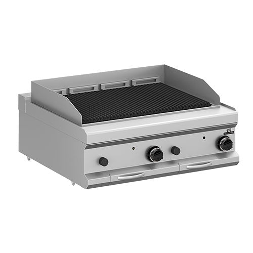 Grill charcoal double 800 dot: 2 sacs de pierre — Technitalia essential