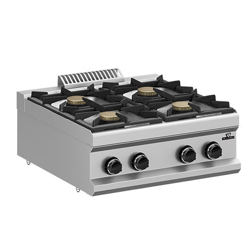 Rechaud a gaz 4 feux 4x7kw — Technitalia essential