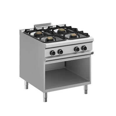 Rechaud a gaz 4 feux 2x11kw + 2x7kw — Technitalia essential