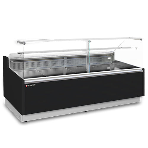 Vitrine comptoir eco lux avec reserve longueur 2900 — Technitalia essential