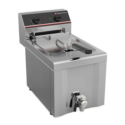 Friteuse electrique master a poser 1 cuve 8/9 l dot: 1 panier/cuve // rendement 25kg/h — Technitalia essential