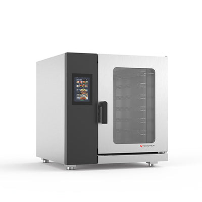 Fours mixtes électriques 7 niveaux gn 1/1 slim commandes tactiles 
avec chaudière — Technitalia gold