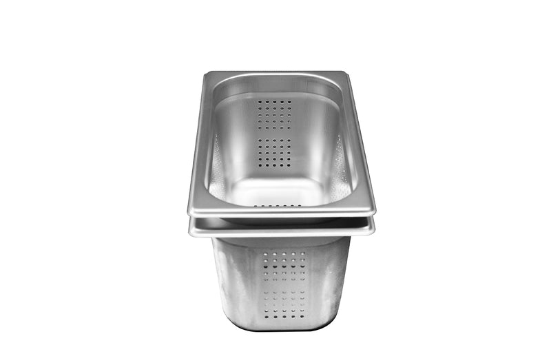 Bacs Gastronormes Perfores Inox GN 1/3 — Bac Gastronorme — Atosa