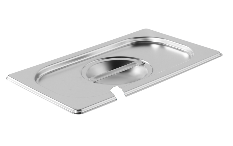 Couvercles Inox Avec Encoche Pour Louche — Bac Gastronorme — Atosa