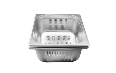 Bacs Gastronormes Perfores Inox GN 2/3 — Bac Gastronorme — Atosa