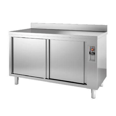 Placard chauffant adosse a portes coulissantes prof: 700 long: 1200 — Technitalia essential