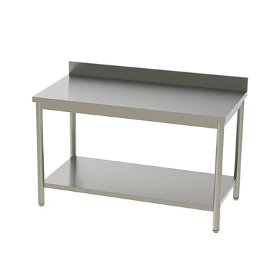 Table de travail adossee avec etagere prof: 700 long: 1000 — Technitalia essential