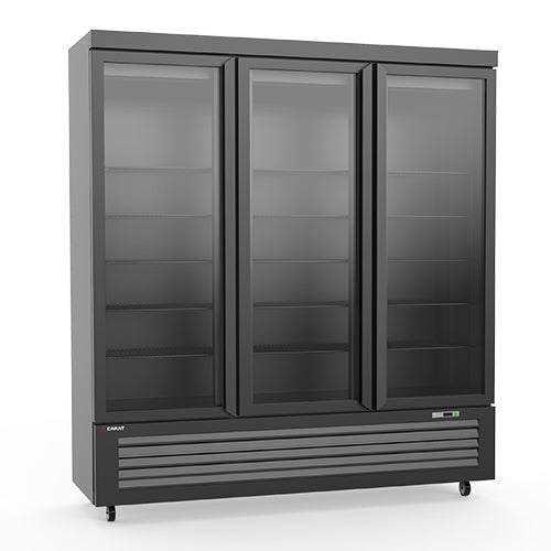 Armoire vitrine murale positive gamme alta 3p 1664l 15 grilles 550x455 — Carat