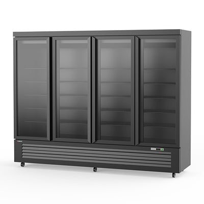 Armoire vitrine murale positive gamme alta 4p 1664l 20 grilles 550x455 — Carat