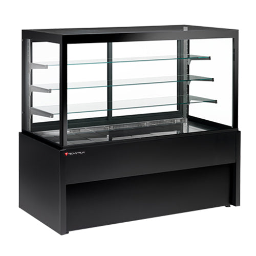 Vitrine comptoir capri longueur 1200 3 etageres — Technitalia essential