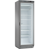 MARECOS Armoire Série 430 Négative 1 porte - Extérieur Inox - Porte vitrée - vue avant