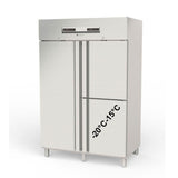 CORECO Armoire GN2/1 bi-température 1 p. + 2 portillons - vue intérieure