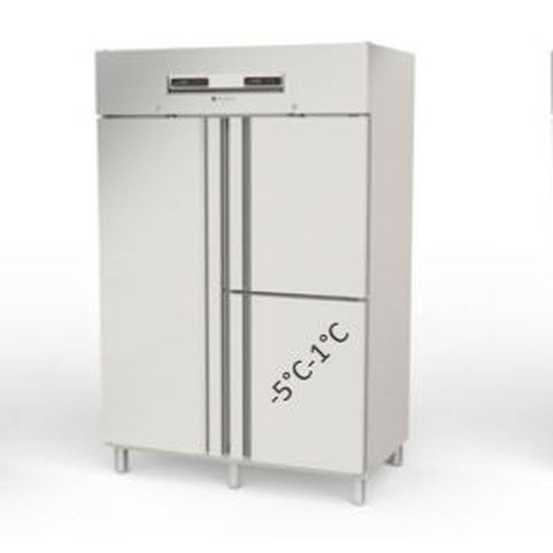CORECO Armoire GN2/1 bi-température 1 p. + 2 portillons - vue avant