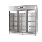CORECO Armoire GN2/1 côtés emboutis négative 3 portes - vue avant