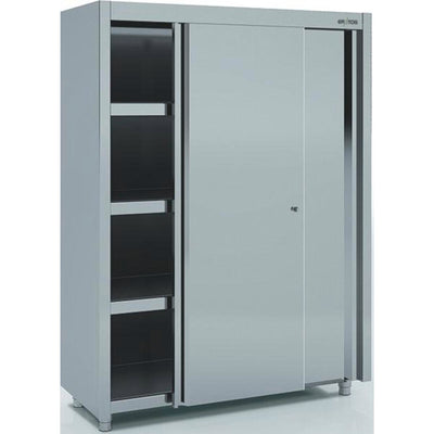 ERATOS Option toit incliné pour armoires inox - vue avant