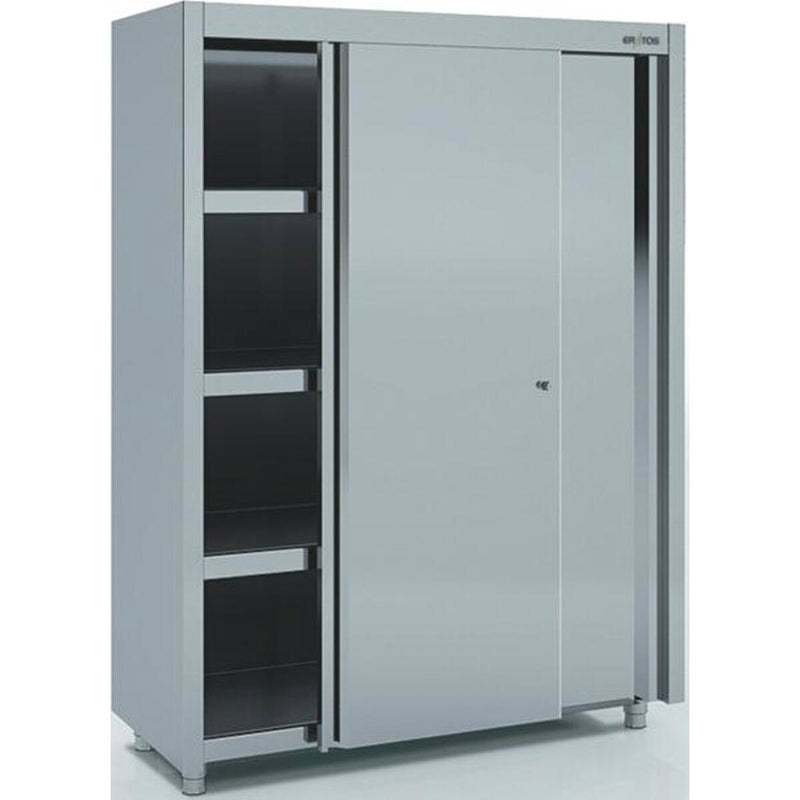 ERATOS Option toit incliné pour armoires inox - vue avant