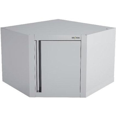 ERATOS Armoire d'angle murale en inox - vue avant
