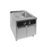 HR FAINCA Bain Marie électrique 800 Série 900 sur placard - vue avant