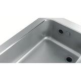 HR FAINCA Bain Marie électrique 400 Série 900 sur placard - vue intérieure