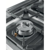 HR FAINCA Fourneau 6 feux vifs s/750  avec four á gaz - détail produit