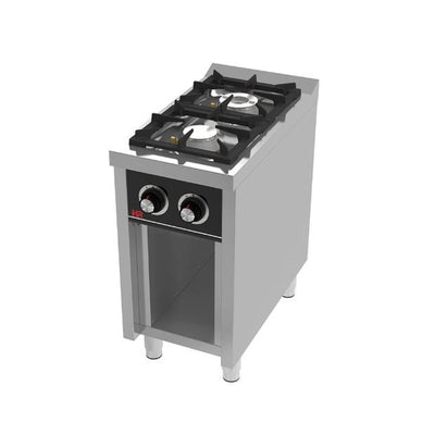 HR FAINCA Fourneau 2 feux vifs s/750  sur placard - vue avant
