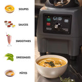 WARING Blender de cuisine à vitesse variable - Bol 4 L en inox - fiche technique