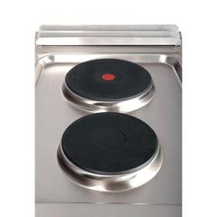 HR FAINCA Fourneau électrique 2 plaques 600 á poser - vue intérieure