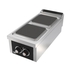 HR FAINCA Fourneau 2 plaques Série 900 à poser - vue avant