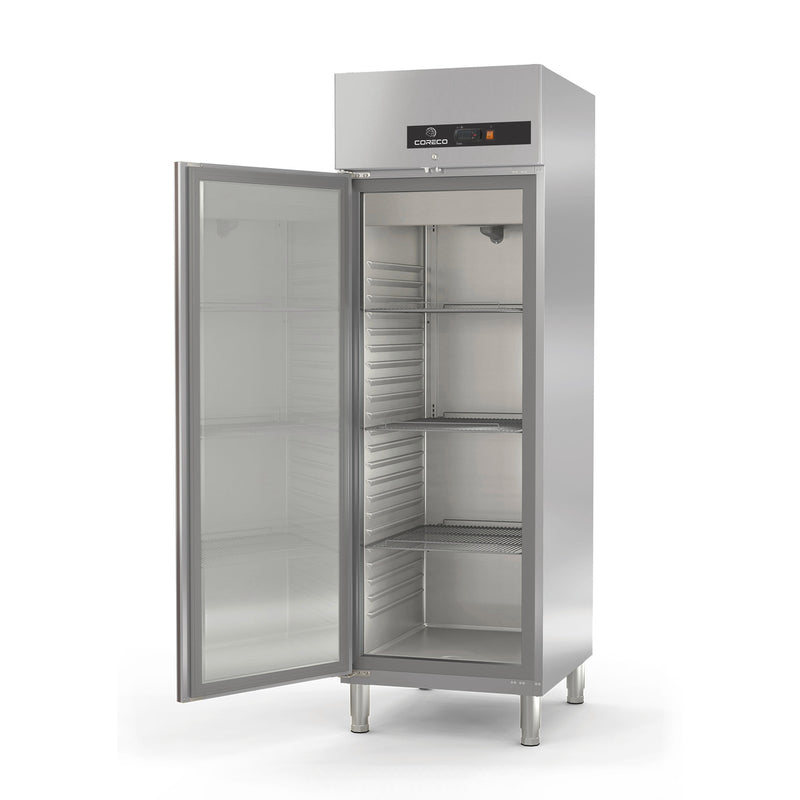 CORECO Armoire GN2/1 côtés emboutis négative 1 porte - vue avant