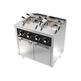 HR FAINCA Cuiseur à pâtes électrique 25l+25l série 600 sur placard - vue avant