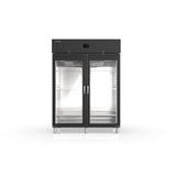 CORECO Armoire de maturation inox 2 portes vitrées - vue avant