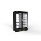 CORECO Armoire  gourmet 2 porte vitrée positive - vue intérieure