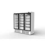 CORECO Armoire  gourmet 3 porte vitrée positive - vue intérieure