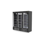 CORECO Armoire  gourmet 3 porte vitrée positive - vue intérieure