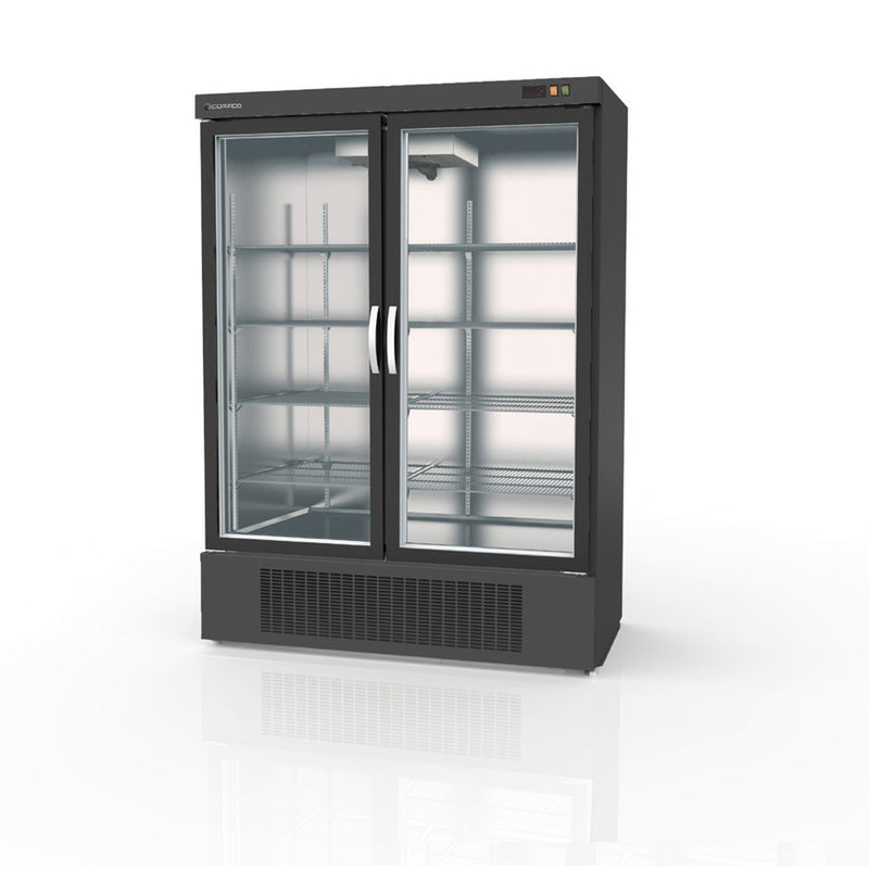 CORECO Armoire  gourmet 2 porte vitrée négative - vue avant