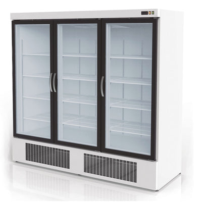 CORECO Armoire  gourmet 3 porte vitrée négative - vue avant