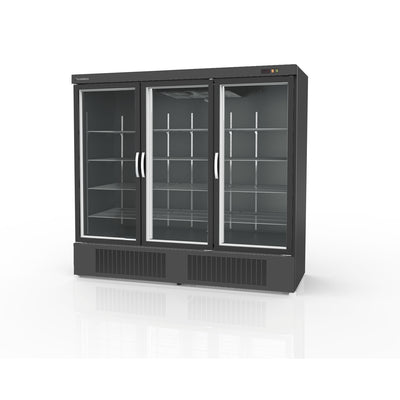 CORECO Armoire  gourmet 3 porte vitrée positive - vue avant