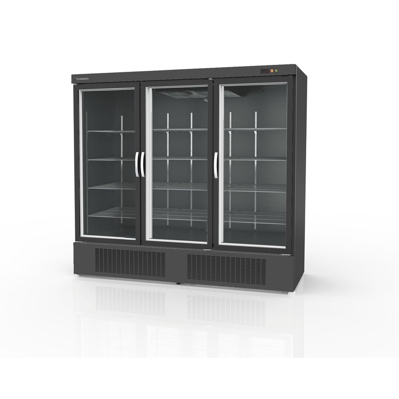 CORECO Armoire  gourmet 3 porte vitrée positive - vue avant