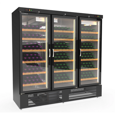 CORECO Armoire à vin bi-température 3 portes - vue avant