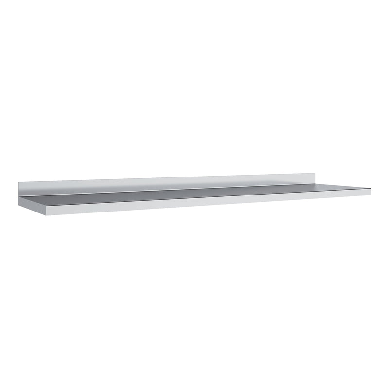 ERATOS Dessus inox avec dosseret - vue avant
