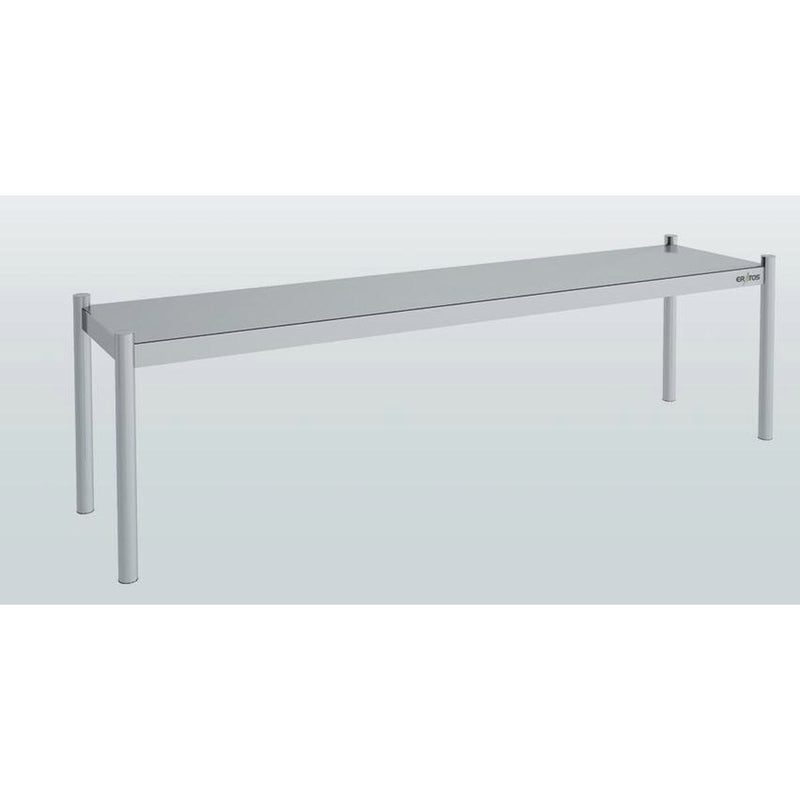 ERATOS Etagère supérieure pour table inox - vue avant