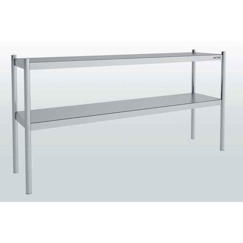 ERATOS Etagère supérieure pour table inox - vue avant