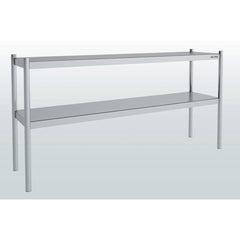 ERATOS Etagère supérieure pour table inox - vue avant
